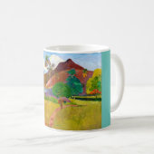 Paul Gauguin's beroemde schilderij uit het Tahitia Koffiemok (Voorkant rechts)