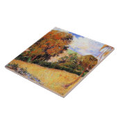 Paul Gauguin's painting, Meadow in Martinique, Tegeltje (Zijkant)