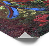 Paul Gauguin's stoel van Vincent van Gogh 1888 Poster (Hoek)