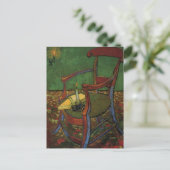Paul Gauguin's stoel van Vincent van Gogh Briefkaart (Staand voorkant)