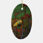Paul Gauguin's stoel van Vincent van Gogh Keramisch Ornament (Rechts)