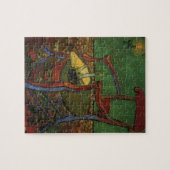 Paul Gauguin's stoel van Vincent van Gogh Legpuzzel (Horizontaal)