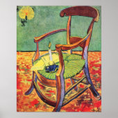 Paul Gauguin's stoel van Vincent van Gogh Poster (Voorkant)