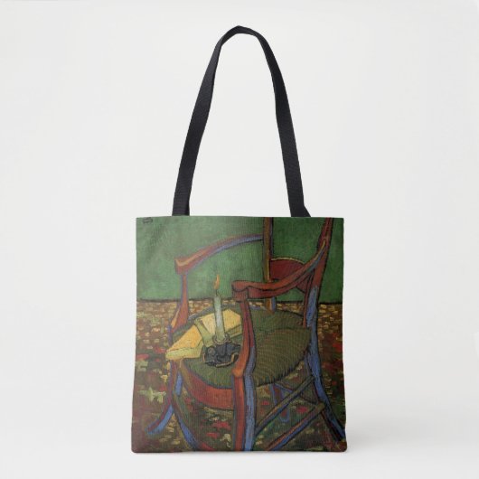 Paul Gauguin's stoel van Vincent van Gogh Tote Bag (Voorkant)