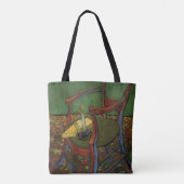 Paul Gauguin's stoel van Vincent van Gogh Tote Bag (Achterkant)