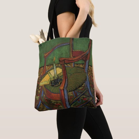 Paul Gauguin's stoel van Vincent van Gogh Tote Bag (Dichtbij)