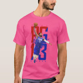 Paul George Basketbalspeler T-shirt (Voorkant)