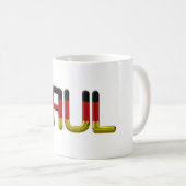 Paul German Flag Name Germany Typografie Koffiemok (Voorkant rechts)