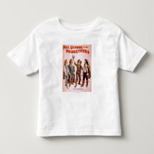 Paul Gilmore in de Musketeers Theatrical Kinder Shirts