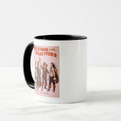 Paul Gilmore in de Musketeers Theatrical Mok (Voorkant links)