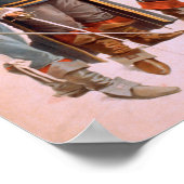 Paul Gilmore in de Musketeers Theatrical Poster (Hoek)