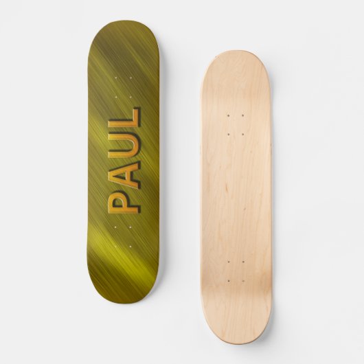 paul gold custom skateboard deck by mantisgraffix (Voorkant)