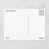 Paul Guaguin's stoel van Vincent van Gogh Briefkaart (Achterkant)