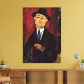 Paul Guillaume Novo Pilota, 1915 Canvas Afdruk (Insitu (Woonkamer))