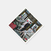 Paul-Gustave Fischer art - Kopenhagen Tram Servet (Hoek)