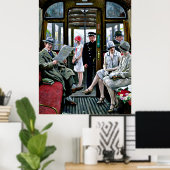 Paul-Gustave Fischer - Kopenhagen Tram Poster (Thuiskantoor)