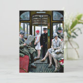 Paul-Gustave Fischer kunst - Kopenhagen Tram, kaar (Staand voorkant)