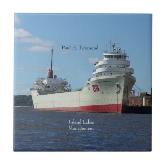 Paul H. Townsend tegels Tegeltje (Voorkant)