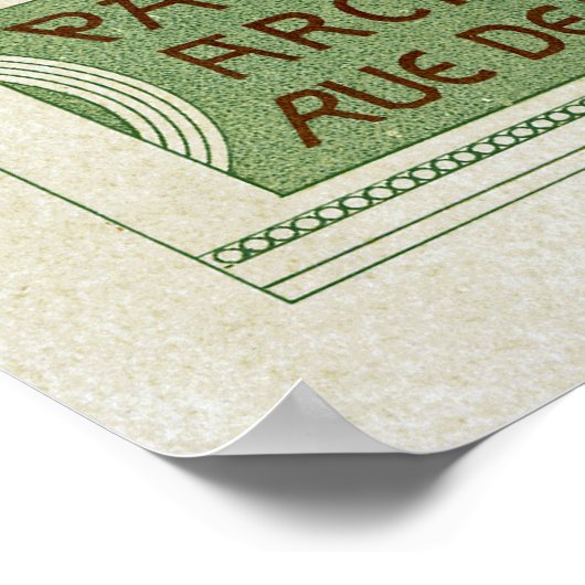 Paul Hankar, architect Poster (Hoek)