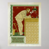 Paul Hankar, architect Poster (Voorkant)