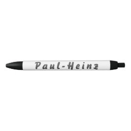 Paul-Heinz Kugelschreiber Zwarte Inkt Pen