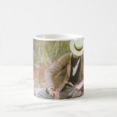 Paul Helleu schetsend met zijn vrouw door JS Sarge Koffiemok (Center)