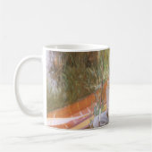 Paul Helleu schetsend met zijn vrouw door JS Sarge Koffiemok (Links)