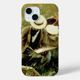 Paul Helleu Sketching met zijn vrouw iPhone 15 Case