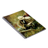 Paul Helleu Sketching met zijn vrouw Notitieboek (Rechterzijde)