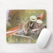 Paul Helleu Sketching met Zijn vrouw van JS Sargen Muismat (Met muis)