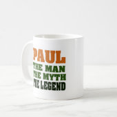 PAUL - het Man, de Myth, de Legende Koffiemok (Voorkant links)