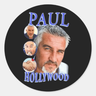 Paul Hollywood Ronde Sticker