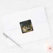 Paul I, Maria Feodorovna en hun kinderen Vierkante Sticker (Envelop)