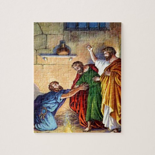 paul in de gevangenis in philippi Puzzle Design Legpuzzel (Verticaal)