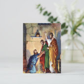 paul in de gevangenis op het briefkaart philippi (Staand voorkant)