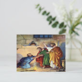 paul in de gevangenis op het briefkaart philippi (Staand voorkant)