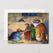 paul in de gevangenis op het briefkaart philippi (Voorkant / Achterkant)