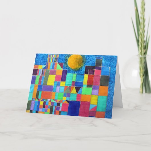 Paul Klee 1 Kaart van Groeten (Voorkant)