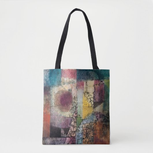 Paul Klee Abstract Art Cubism  Tote Bag (Voorkant)