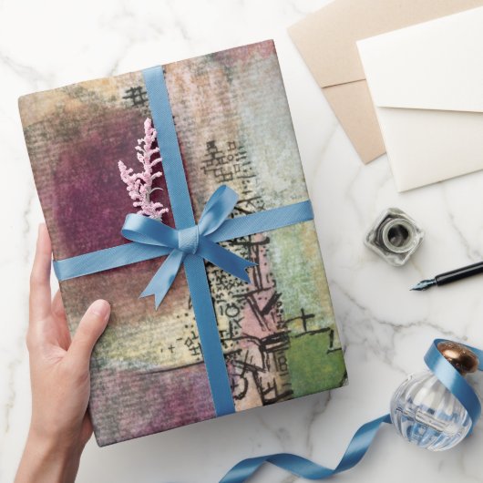 Paul Klee Abstract Kunst Meesterwerk Cadeaupapier (Geschenken)