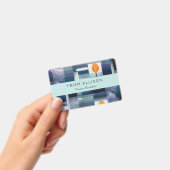 Paul Klee Abstract Tree Blue Painting Badge (Handheld)