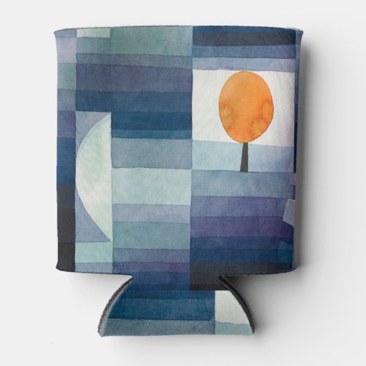 Paul Klee Abstract Tree Blue Painting Blikjeskoeler (Voorkant)