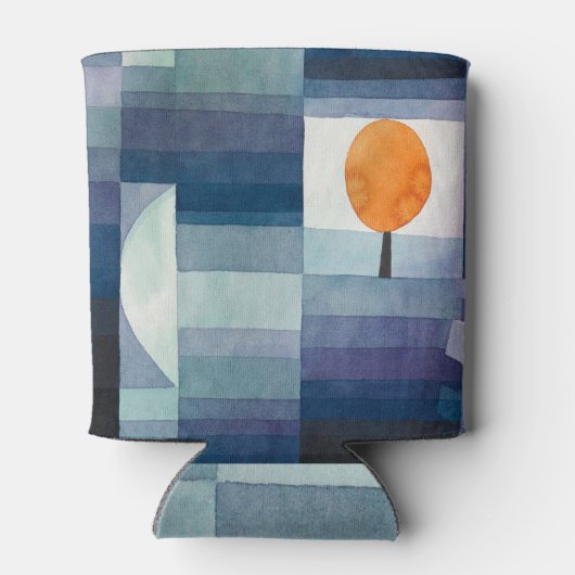 Paul Klee Abstract Tree Blue Painting Blikjeskoeler (Achterkant)