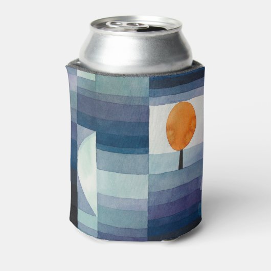 Paul Klee Abstract Tree Blue Painting Blikjeskoeler (Blikje Achterkant)