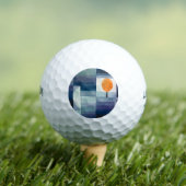Paul Klee Abstract Tree Blue Painting Golfballen (Insitu Shirt)