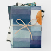 Paul Klee Abstract Tree Blue Painting Inpakpapier Vel (In situ)