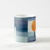 Paul Klee Abstract Tree Blue Painting Koffiemok (Center)