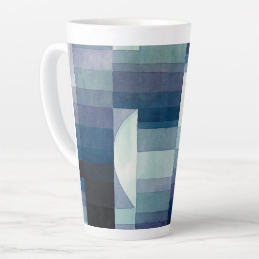 Paul Klee Abstract Tree Blue Painting Latte Mok (Linkerhoek)