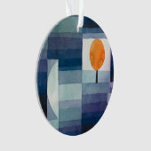Paul Klee Abstract Tree Blue Painting Ornament (voorkant)