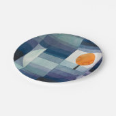 Paul Klee Abstract Tree Blue Painting Papieren Bordje (Gekanteld)